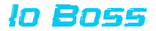Logo Io Boss bleu